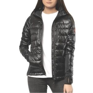 Canada Goose HyBridge Lite Hoody Jacket - Graphite / Black, Women’s Medium